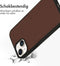 Accezz iPhone 14 - Back Cover - Premium Leather Card Slot - Bruin