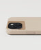 Nudient Bold Case - Soft Case - Gerecycled materiaal - Beige