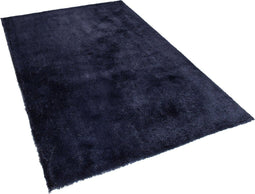 EVREN - Shaggy vloerkleed - Donkerblauw - 200 x 300 cm - Polyester