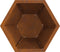 vidaXL - Hexagonaal - Vuurkorf - 50x50x40 - cm - Weerbestendig - Staal