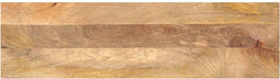 vidaXL - Tafelblad - rechthoekig - 100x30x3,8 - cm - massief - mangohout