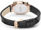 Komono Polshorloge Harlow Rose Gold Black W4127 ⌀ 36 mm - Dames