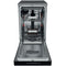 Whirlpool WSFO 3O34 PF - Vrijstaande vaatwasser 45cm - 8p 10 couverts 44 dB(A) - RVS