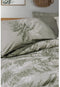 King Reinforced - Dekbedovertrekset - 100% katoen - 240 x 220 cm + 2 kussenslopen 60 x 60 cm - Khaki (2 stuks)