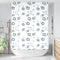 vidaXL - Doucherolgordijn - 160x240 - cm - stofbreedte - 156 - cm