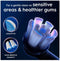 Oral-B iO Gentle Care - Opzetborstels - Zachte reiniging - Zwart (6 stuks)