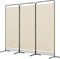 Angel Living Kamerscherm - 3 Panelen - 243 x 180 cm - Inklapbaar - Beige (3 panelen)