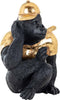 Richmond - Deco object Moby Black/Gold