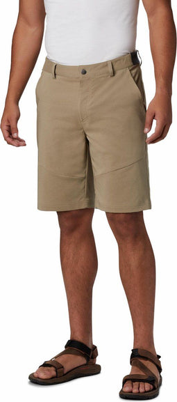 Columbia Tech Trail Short - Outdoorbroek Heren - Omni-Shield™ waterafstotend - Tusk (2020) - Maat 44