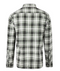 McGregor 5108 MM252.6001.12 - Flanellen Overhemd - 100% Katoen - Groen/Grijs/Wit geruit (Winter Sage) - XL