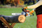 STIHL MS171 - Kettingzaag - Benzinemotor - Oranje Zilver Zwart