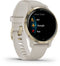 Garmin Venu 2S - GPS Smartwatch - Gezondheidsmonitoring en muziek - Goud (Beige Zwart)