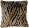 Dutch Decor JAVAN - Sierkussen Rocky Road 45x45 cm - bruin - Inclusief binnenkussen