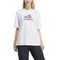 Dames-T-Shirt met Korte Mouwen Adidas Flower Badge of Sports Gt Maat S