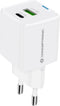 Conceptronic ALTHEA16W - Oplader 33W - 1x USB Type-A 1x USB Type-C - Wit