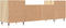 vidaXL - Tv-meubel - 160x35x55 - cm - bewerkt - hout - sonoma - eikenkleurig