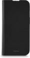 Hama Eco Premium Booklet Hoesje geschikt voor iPhone 15 Pro - Zwart - Kras- en stootbestendig - Zwart
