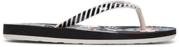 Roxy Pebbles VII - Meisjes Slippers - Zacht bovendeel TPU - Black Multi