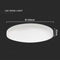 V-TAC VT-8624S-W-RD Ronde LED-koepellamp - Magnetron Sensor - 295mm - IP44 - Wit - 24W - 2400 Lumen - 3000K