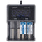 CR123 A Li-ion battery with 3.7 volts, 760mAh 2 pieces and quick charger