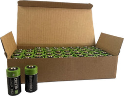 CR123A batterijen bulk 50x