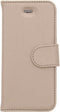Accezz Hoesje Geschikt voor iPhone SE (2016) / 5 / 5s Hoesje Met Pasjeshouder - Accezz Wallet Softcase Bookcase - goud