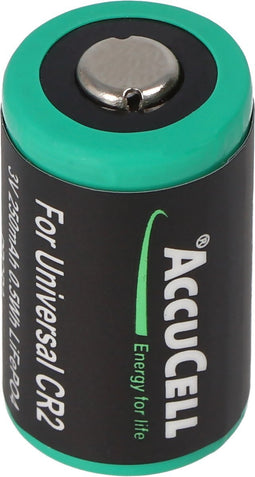 CR2 batterij Li-ion, CR-2 batterij Li-ion 3 volt 250mAh