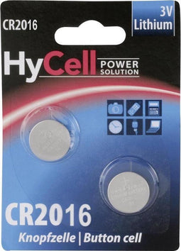CR2016 Knoopcel Lithium 3 V 70 mAh HyCell CR 2016 2 stuk(s)