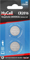 CR2016 Knoopcel Lithium 3 V 70 mAh HyCell CR 2016 2 stuk(s)