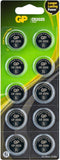 CR2025 GP lithium knoopcel 3V 10 stuks