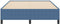 vidaXL - Bedframe - Blauw - 140x200 - cm - Corduroy - Stof
