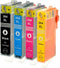 SecondLife - HP 364 - Multipack inktcartridges - zwart geel magenta (4 stuks)