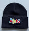 Buurman en Buurman Muts Beanie A Je To Text Navy