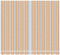 vidaXL - Vervangingsdoek - voor - luifel - gestreept - 3x2,5 - m - meerkleurig
