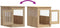 vidaXL - Hondenbench - 55 - x - 80 - x - 68 - cm - bewerkt - hout - sonoma - eikenkleurig