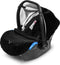 Velvett autostoel - Night Black - Isofix - Easy-In systeem