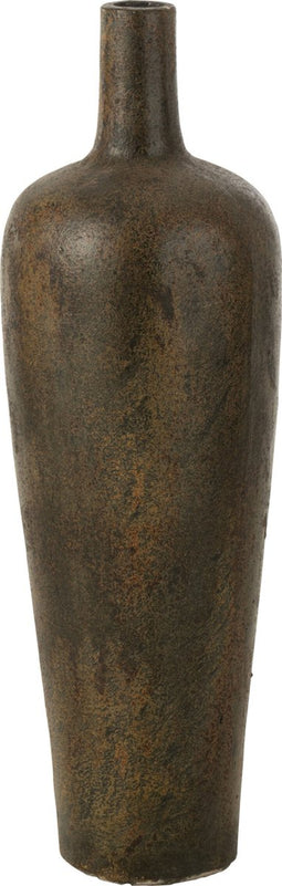 J-Line vaas Victor - cement - bruin - medium - 80 cm hoog