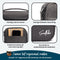 Sunflake Kabel Organizer Etui - 2-laags ontwerp - Waterafstotend nylon - Zwart
