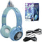 Lexibook HPBT015FZ hoofdtelefoon/headset - Bedraad en draadloos Hoofdband - USB - Type-C - Bluetooth - Blauw