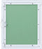 vidaXL - Toegangsplateau - met - aluminium - frame - en - gipsplaat - 500x600 - mm