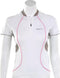 Craft Active Bike Classic Jersey Women - Sportshirt - Dames - Maat M - Wit;Bruin;Donker Roze