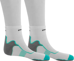 Craft Active Bike Sock - Sportsokken - Algemeen - Maat 34 - 36 - White;Grey;Green