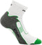 Craft Active Bike Sock - Sportsokken - Algemeen - Maat 34 - 36 - White;Grey;Green
