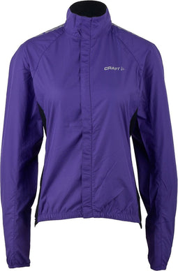 Craft Active Bike Wind - Fietsjas - Vrouwen - Maat L - Paars
