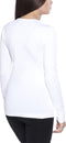 Craft Active Comfort Roundneck Ls Dames Sportshirt - White - XL