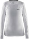 Craft Active Comfort Roundneck Ls Dames Sportshirt - White - XL