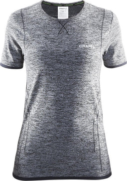 Craft Active Comfort Roundneck Ss Sportshirt Dames - Black