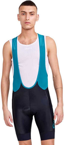 Craft ADV Endurance Bibshort fietsbroek kort zwart met blauw heren