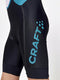 Craft ADV Endurance Bibshort fietsbroek kort zwart met blauw heren
