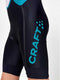 Craft ADV Endurance Bibshort fietsbroek kort zwart met blauw heren